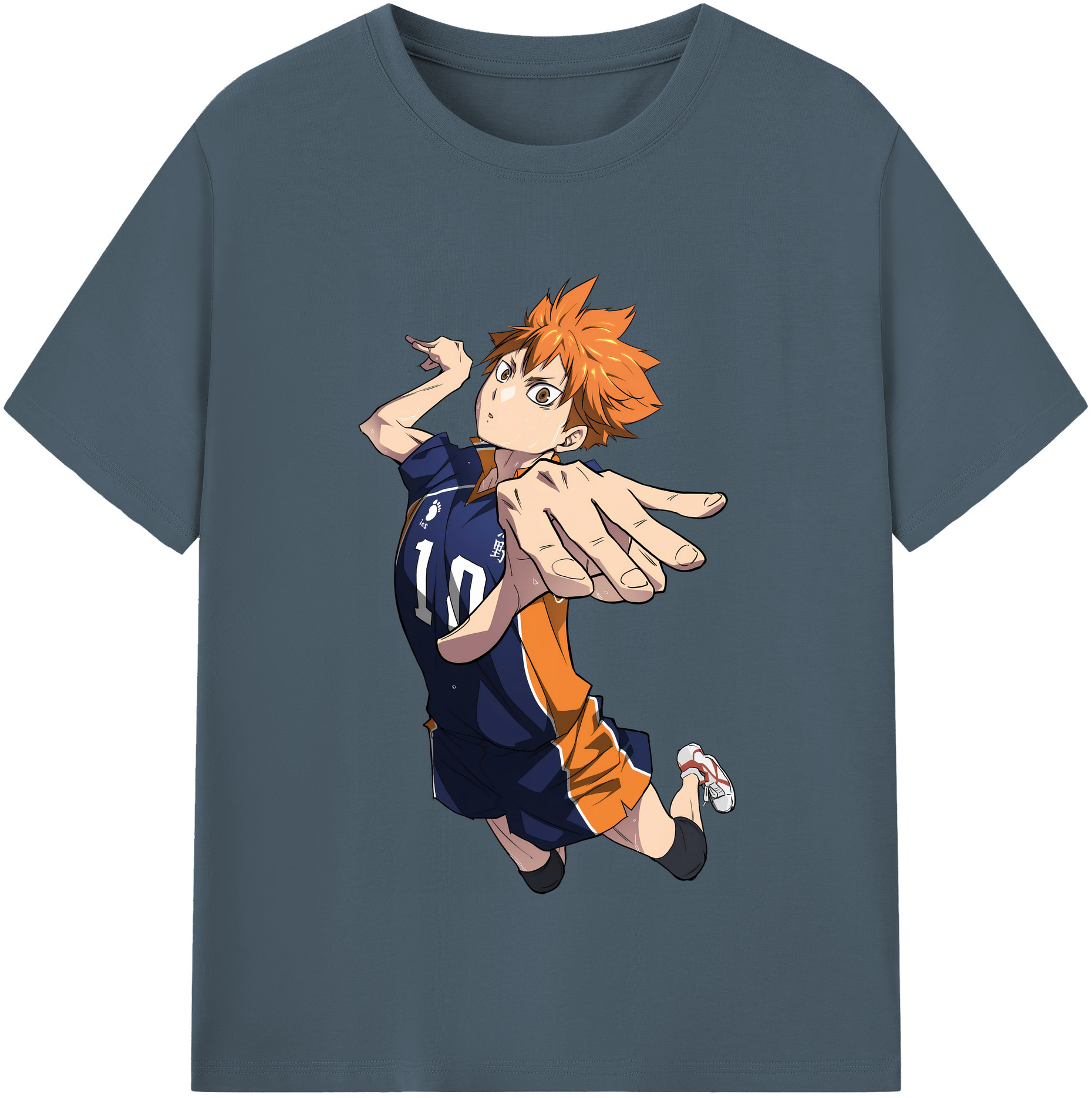 （画像用） ハイキュー!! Haikyu!! 綿100％半袖Tシャツ（フロントプリント）